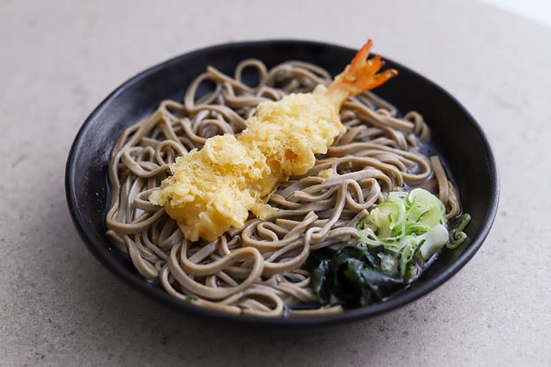 冷たいそば・うどんメニュー